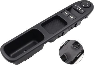 Pulsantiera interruttore console Alzacristalli Sinistro Peugeot 307 2000-2008