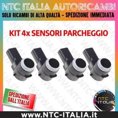 4 X Sensori Parcheggio per Fiat Ducato Bravo Fiorino Qubo 0263003484 1347236080 0263013413