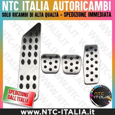 Set Copri Pedali Chevrolet Cruze Opel Mokka Opel Astra J Insignia Cambio Manuale