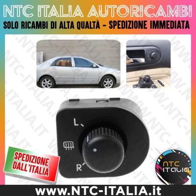 Pulsante interruttore regolazione specchietti per VW Golf MK4 Beetle Passat B5 Jetta