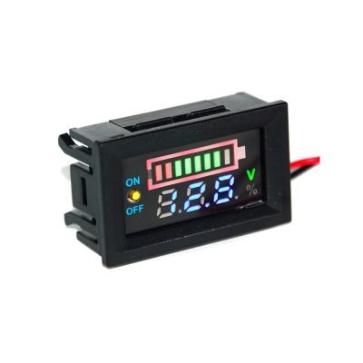 Indicatore di Carica Voltmetro per batterie Li-ion 13S 48V Camion Autobus SUV