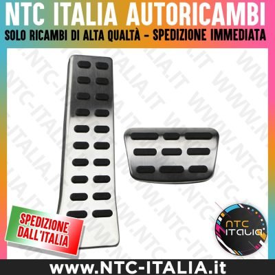 Set Copri Pedali Kia Hyundai i40 i30 ix35 ix45 Santa Fe Cambio Automatico