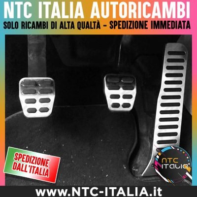 Set Copri Pedali per VW Volkswagen Tiguan Touran 2008-2016 Cambio Automatico