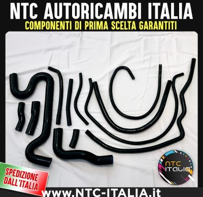 Tubi in silicone Motore Set Completo 12 pezzi Alfa Romeo 75 1.8 Turbo 1986-1992