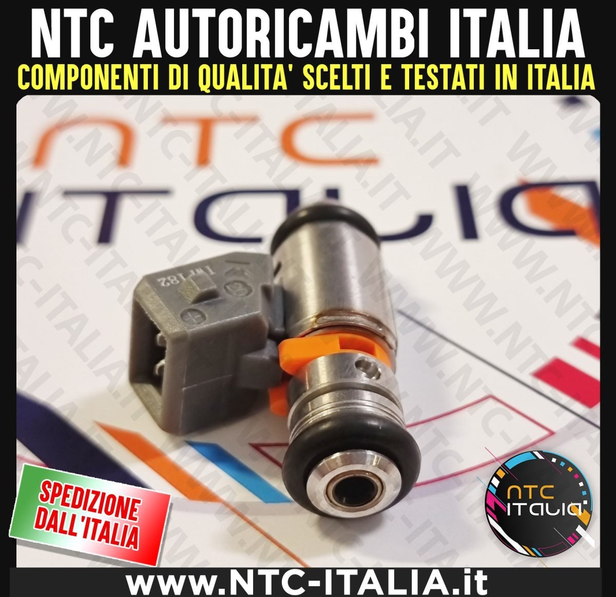 Iniettore 8732885 IWP182 Aprilia Atlantic Piaggio Vespa LX E3 IE 150 3 Fori