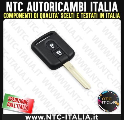 Cover Guscio Chiave Telecomando Nissan Qashqai Juke Micra X-trail 2B