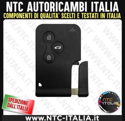 Cover Guscio Chiave Telecomando 3 Tasti Key Renault Clio Logan Megane 2 3 Koleos Scenic