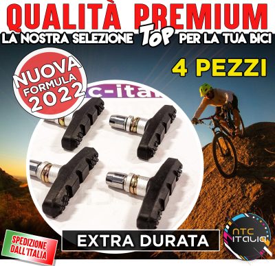 4x Pro-Line Freno Pattini a tacchetti per Freni Bici 60mm Mountain Bike MTB