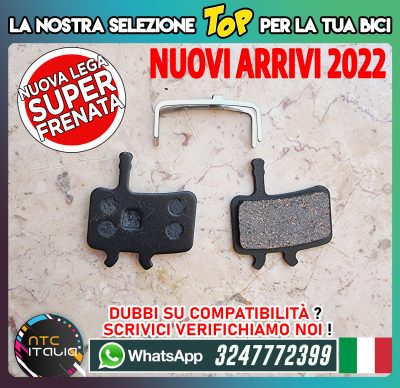 2pz Pastiglie Freno E-Bike Bici Elettrica SRAM Avid BB7 Juicy 3 5 7 Ultimate