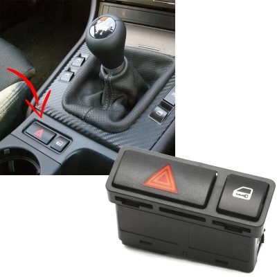 Pulsante emergenza chiusura 4 frecce per BMW E46 E53 E85 E86 X5 Z4 M3