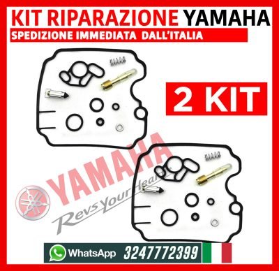 2 Set di Kit Riparazione Carburatore Yamaha TDM850 FZR1000 TRX850 TDM 850 FZR 1000