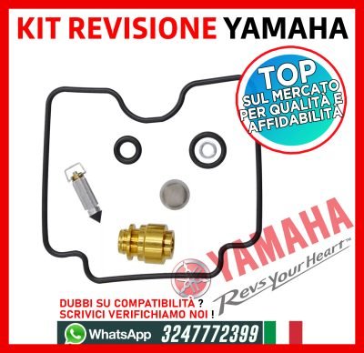 Kit Riparazione Ricambi Carburatore Yamaha FZS600 H N SH SN Fazer FZS 600 98-03
