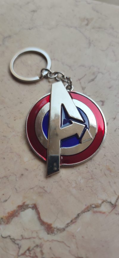Portachiavi Ciondolo Logo Marvel Legends Dc Comics Capitan Captain America