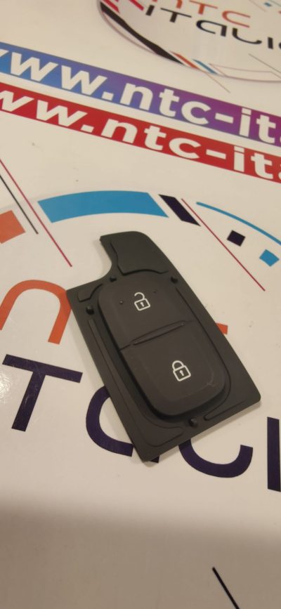 Tasti Gommino Ricambio Completo per Chiave Renault Dacia Logan 2 Logan II