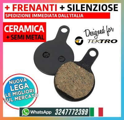 2/4/8/16 Pastiglie Freno Alte Prestazioni MTB Tektro Novela MD C500 IOX Lyra BP-56