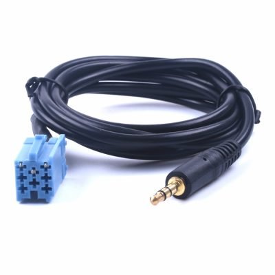 Cavo cavetto Kit AUX Maschio iPod Grundig Fiat Bravo Brava Marea fino 2005 Smart fino 2006