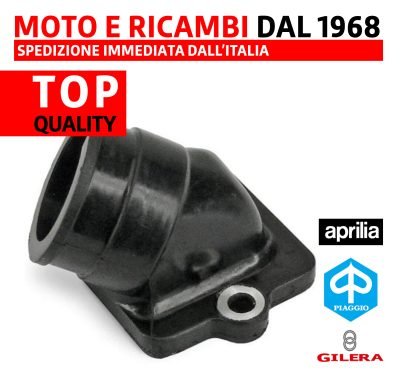 Collettore Aspirazione Scarabeo Runner Piaggio Nrg Mc3 Dt 50 2T Zip Liberty Vespa
