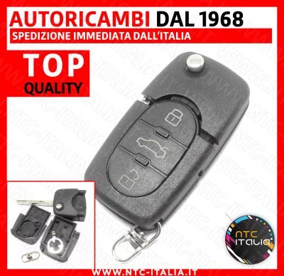 Cover Guscio 3 Tasti Chiave per A U D I -V W- S k o da Vano Batteria CR-1616