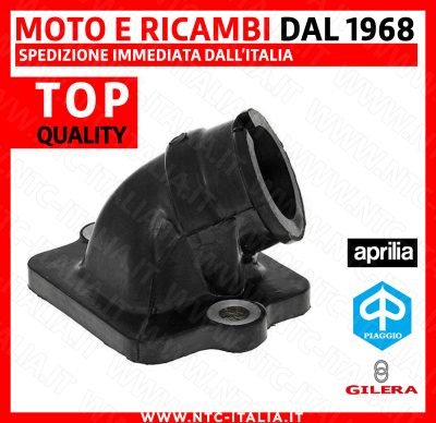 Collettore Aspirazione Piaggio Gilera Runner NRG ZIP Vespa ET2 Hexagon Typhoon