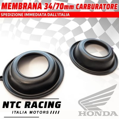 2 Membrane riparazione carburatore Honda Shadow VT700 VT750 1983-1987 VT 700 750