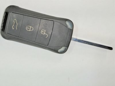 Cover per Chiave Telecomando Ricambio Porsche A 3 Tasti Solo Cover Esterna