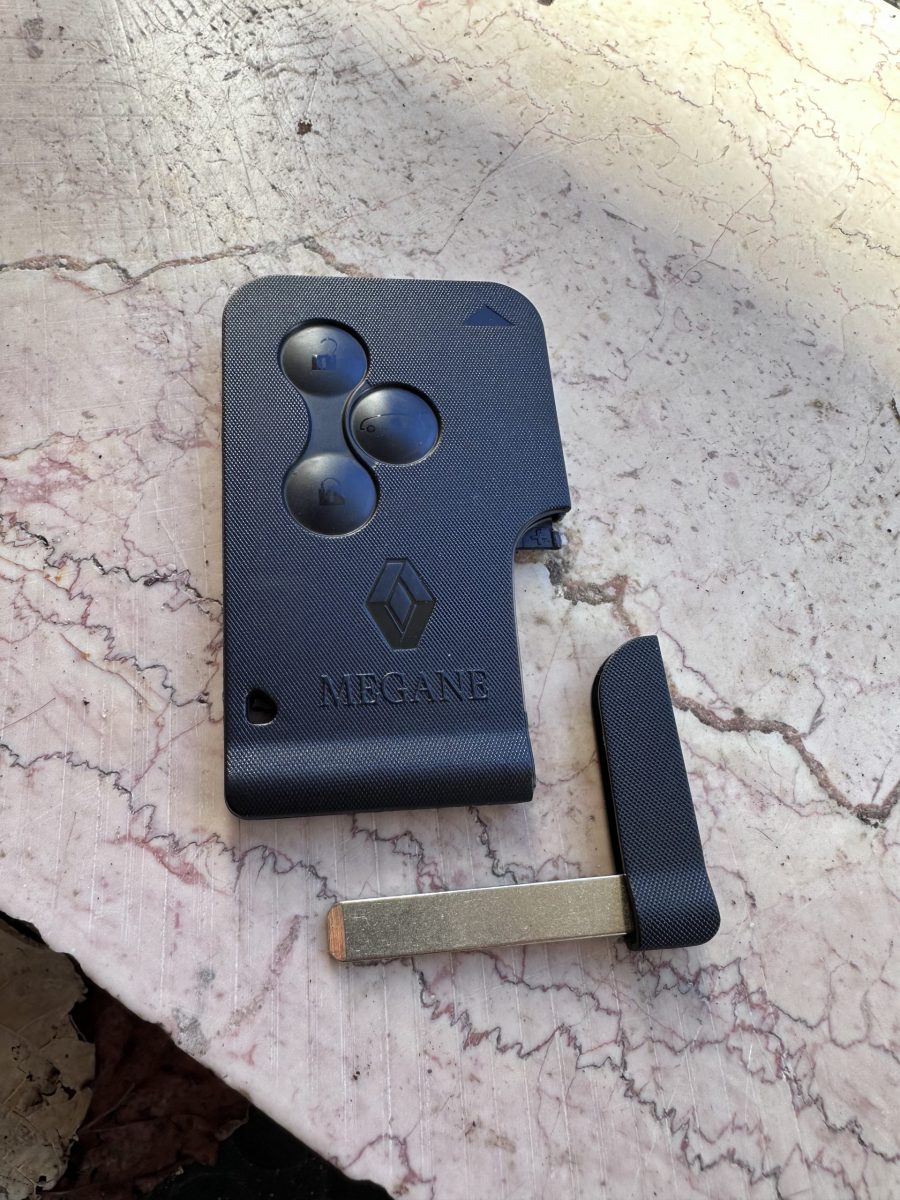 Cover Guscio Chiave Telecomando 3 Tasti Key Renault Megane 2 3