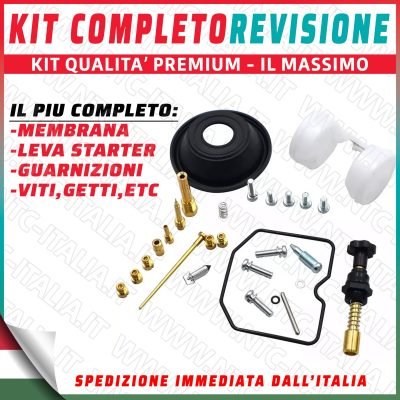 Set Revisione COMPLETO+membrana+starter per Carburatore KLX250 KLX 250