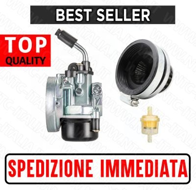 Carburatore SHA 15.15 G Universale per Ciclomotori Scooter 50 2T