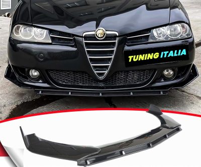 Alfa Romeo 159 156 157 Diffusore Anteriore *Sport Style* ABS Spoiler Sotto Paraurti Lucido