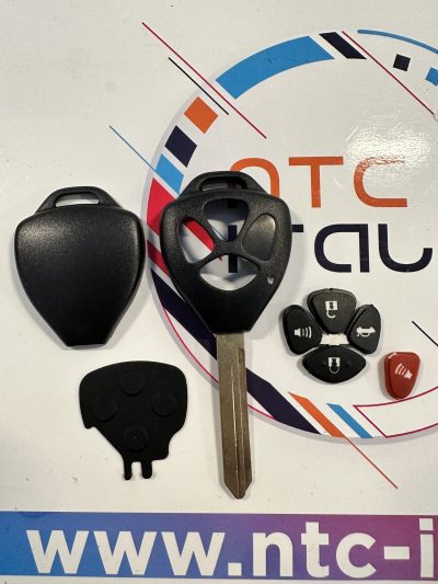 Chiave Guscio 3 4 Tasti Lama Toy47 Toyota Yaris Rav4 Corolla Camry Matrix