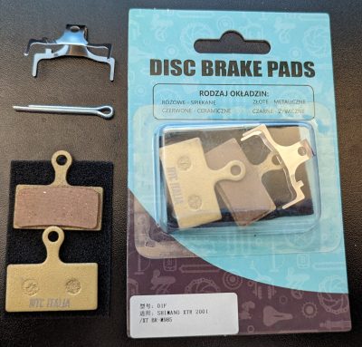 2pz Coppia Pastiglie Gold “Super Frenata” G03S G02A G02S G03A Deore XTR XT SLX Alfine