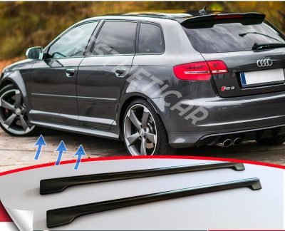 Audi A3 8P Sportback 5 porte Minigonne”RS3 Design” Sotto Spoiler Laterali