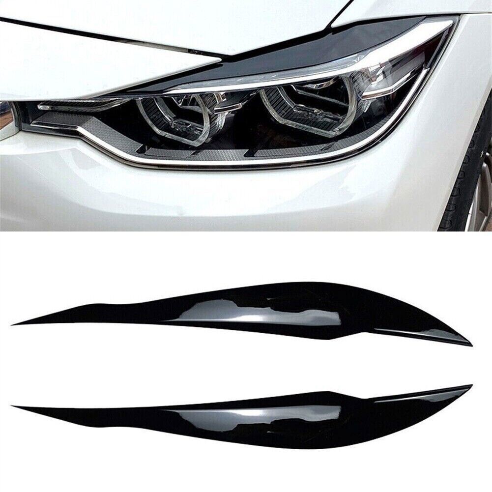 *Sport Look* BMW Serie 3 F30 F31 320 328i Palpebre Ciglia Fanali Fari Anteriori
