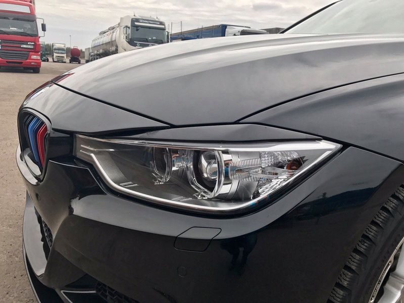 *Sport Look* BMW Serie 3 F30 F31 320 328i Palpebre Ciglia Fanali Fari Anteriori