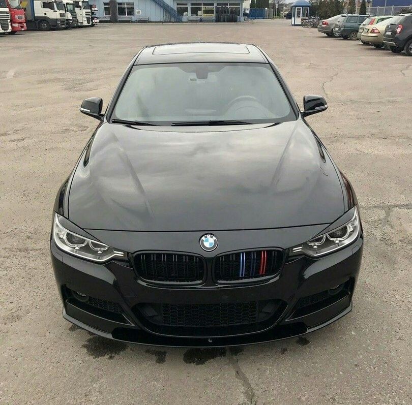 *Sport Look* BMW Serie 3 F30 F31 320 328i Palpebre Ciglia Fanali Fari Anteriori