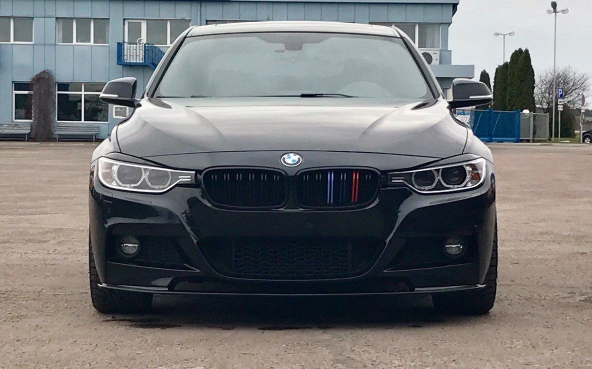 *Sport Look* BMW Serie 3 F30 F31 320 328i Palpebre Ciglia Fanali Fari Anteriori