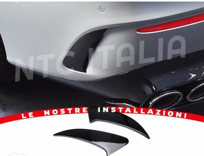 Spoiler ABS Posteriore Ala Baffo Laterale Diffusore Mercedes CLA AMG *Sport Style*