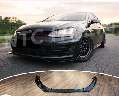 Facelift per VW Golf MK7 MK7.5 Spoiler ABS Sotto Paraurti no Gti/Rline