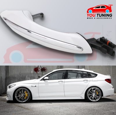 Maniglia Portiera Anteriore Sinistra BMW Serie 5 6 7 Bianco F10 F11 F01 F02 F07