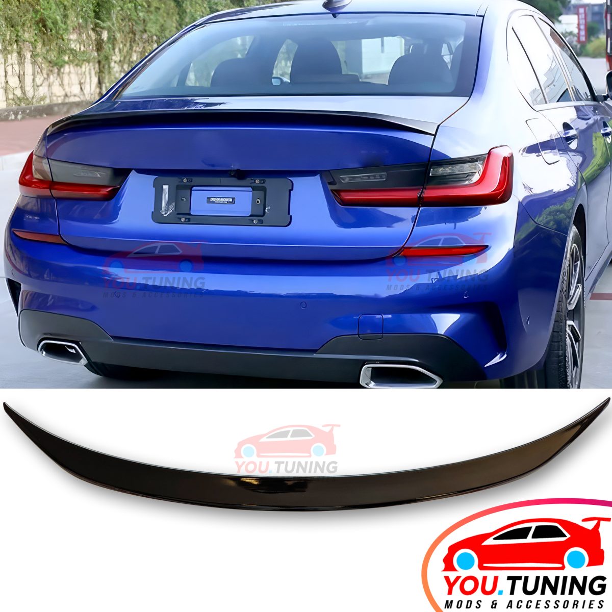 Alettone Spoiler Posteriore BMW Serie 3 G20 Sportivo M Pack
