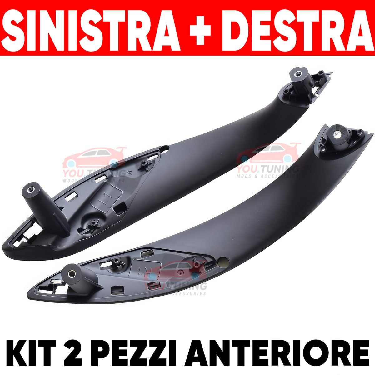 Kit 2 Maniglie Anteriori Sinistra+Destra per BMW Serie 3 F30 F31 F34 F80 M3 GT