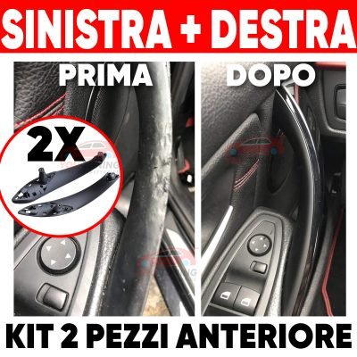 Kit 2 Maniglie Anteriori Sinistra+Destra per BMW Serie 3 F30 F31 F34 F80 M3 GT
