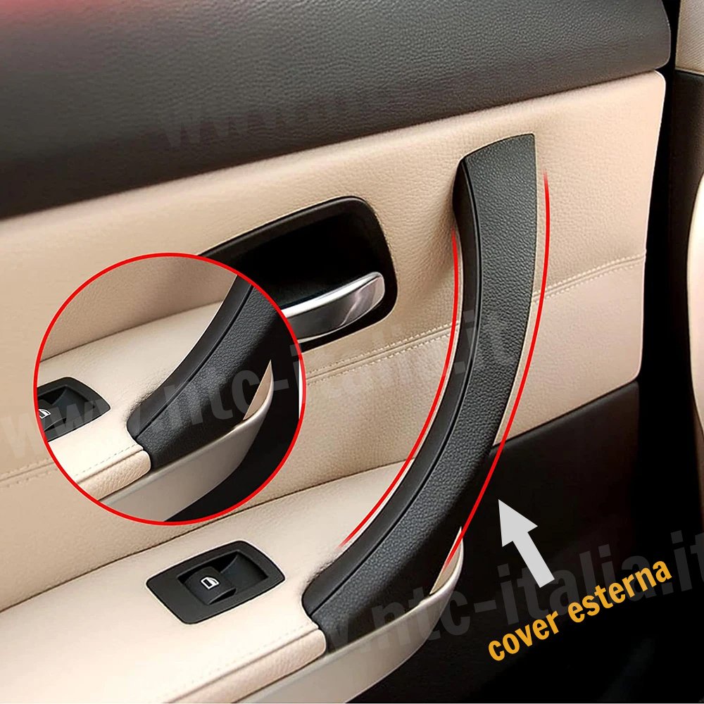 Maniglia Effetto Pelle Destra DX Posteriore/Anteriore per BMW Serie 3 E90 E91 M3