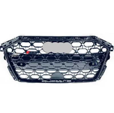 Griglia Calandra Audi A3 8Y 2020 2024 Look RS3 Quattro – Full Black Nido d’Ape