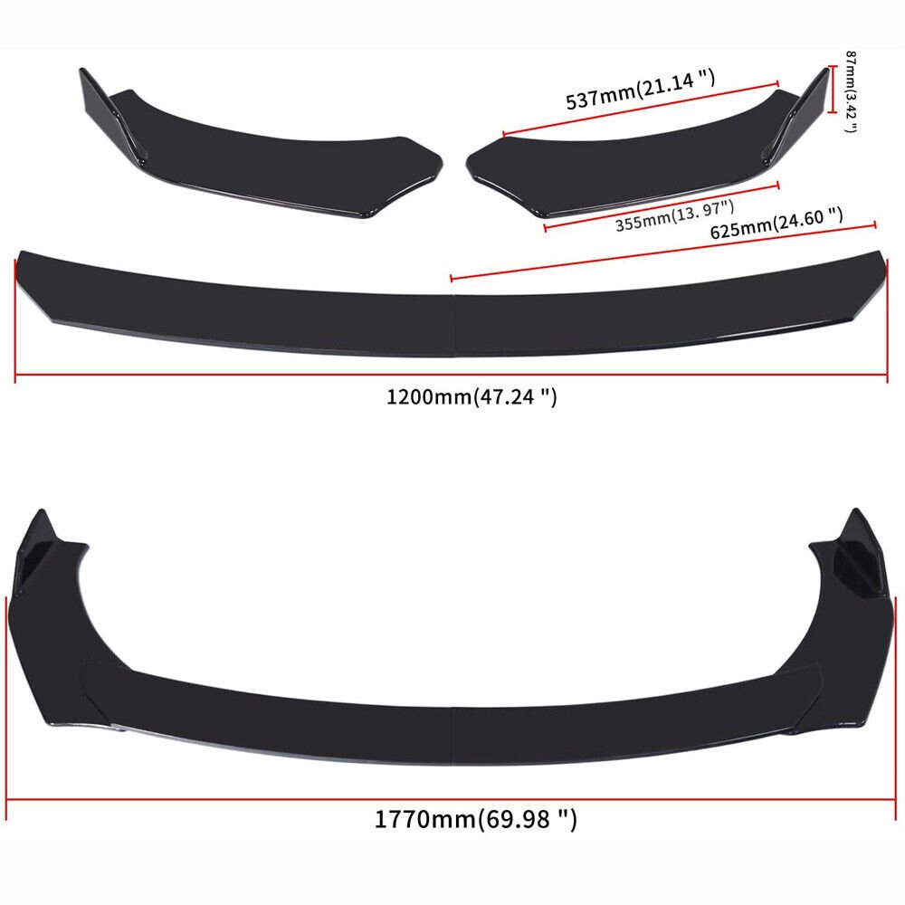 Spoiler Frontale Lama Sotto Paraurti per Range Rover Sport 2014-2019