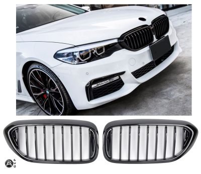 BMW Serie 5 G30 G31 Griglia del Radiatore Nero Lucido