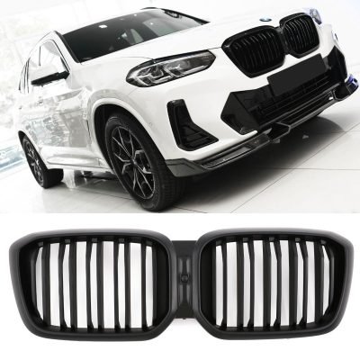 Per BMW X3 X4 G01 G02 LCI Griglia Nero Opaco