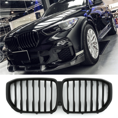 Per BMW X5 G05 Griglia Anteriore Nero Opaco 2018-2023