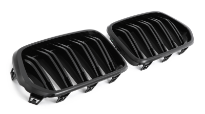Per BMW X2 F39 Sport Doppia Barra Griglia Nero Lucido