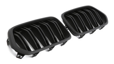 Per BMW X2 F39 Sport Doppia Barra Griglia Nero Opaco